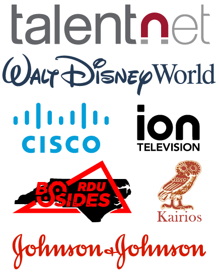 Some great companies I have worked at: TalentNet, Cisco Systems, the Walt Disney Company, Johnson & Johnson, ion Television, and Kairios